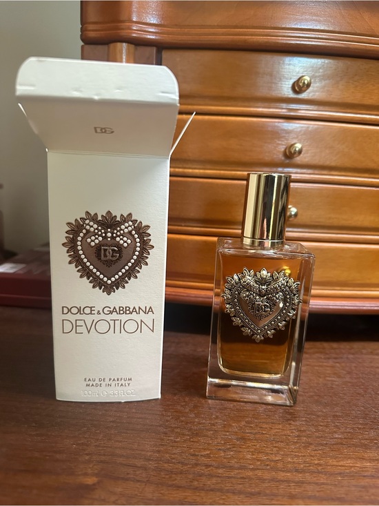 Dolce & Gabbana Accessories - Dolce & Gabbana Perfume Bottle — Brown & Gold Accents